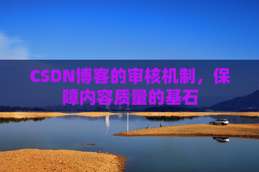 CSDN博客的审核机制，保障内容质量的基石